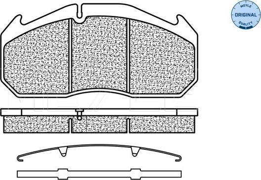 Meyle 025 291 1428 - Komplet Pločica, disk-kočnica www.molydon.hr