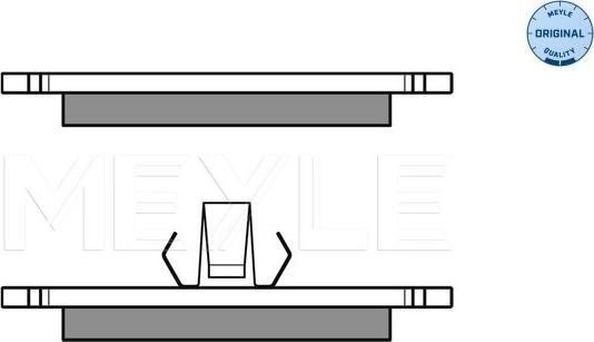 Meyle 025 231 0315 - Komplet Pločica, disk-kočnica www.molydon.hr