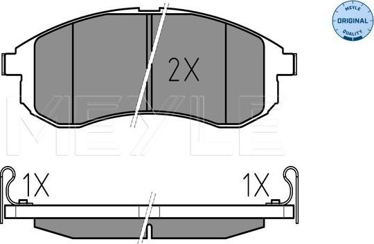 BENDIX DB1738 - Komplet Pločica, disk-kočnica www.molydon.hr