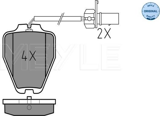 Motaquip VXL1017 - Komplet Pločica, disk-kočnica www.molydon.hr