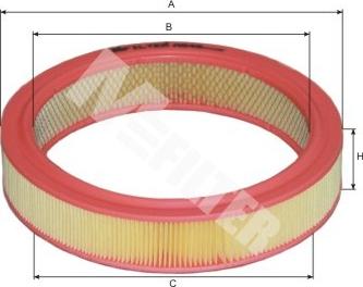 Mfilter A 546 - Filter za zrak www.molydon.hr