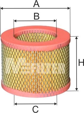 Mfilter A 1017 - Filter za zrak www.molydon.hr