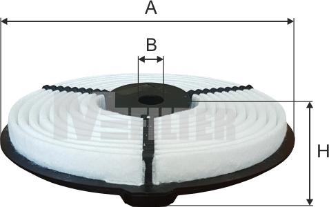 Mfilter A 8091 - Filter za zrak www.molydon.hr