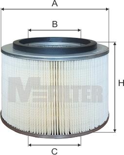 Mfilter A 8086 - Filter za zrak www.molydon.hr