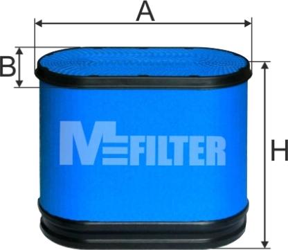 Mfilter A 883 - Filter za zrak www.molydon.hr