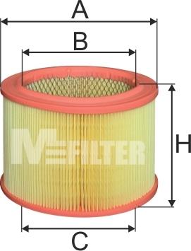 Mfilter A 289 - Filter za zrak www.molydon.hr