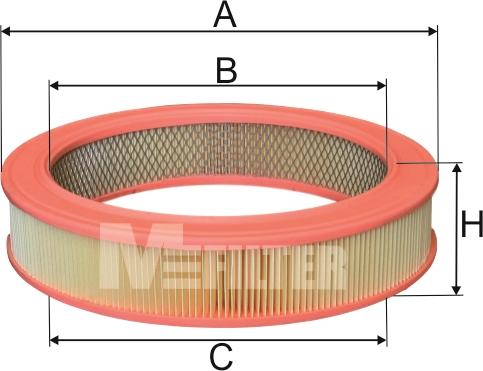 Mfilter A 270 - Filter za zrak www.molydon.hr