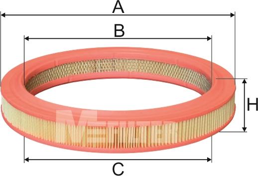 Mfilter A 271 - Filter za zrak www.molydon.hr