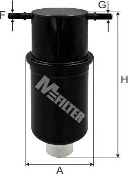 Mfilter DF 3590 - Filter za gorivo www.molydon.hr