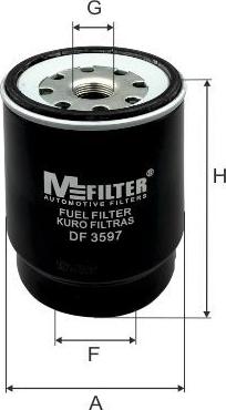 Mfilter DF 3597 - Filter za gorivo www.molydon.hr