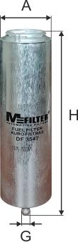 Mfilter DF 3547 - Filter za gorivo www.molydon.hr