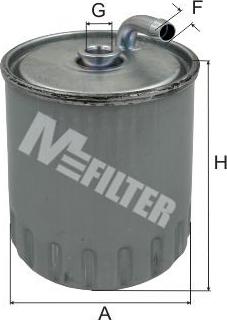 Mfilter DF 3569 - Filter za gorivo www.molydon.hr