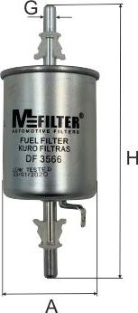 Mfilter DF 3566 - Filter za gorivo www.molydon.hr