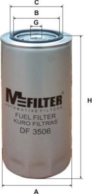 Mfilter DF 3506 - Filter za gorivo www.molydon.hr