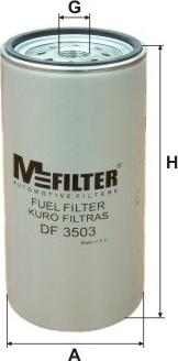 Mfilter DF 3503 - Filter za gorivo www.molydon.hr