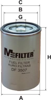 Mfilter DF 3507 - Filter za gorivo www.molydon.hr