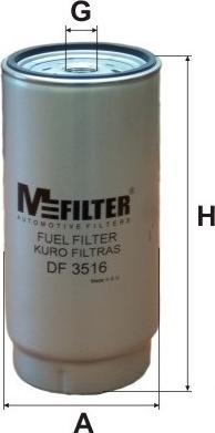 Mfilter DF 3516 - Filter za gorivo www.molydon.hr