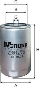 Mfilter DF3524 - Filter za gorivo www.molydon.hr