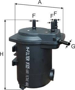 Mfilter DF 3525 - Filter za gorivo www.molydon.hr