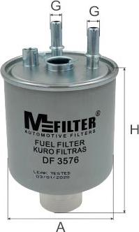 Mfilter DF 3576 - Filter za gorivo www.molydon.hr