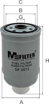 Mfilter DF 3572 - Filter za gorivo www.molydon.hr