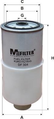 Mfilter DF 304 - Filter za gorivo www.molydon.hr