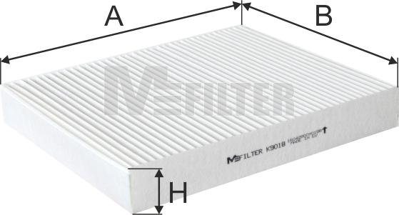 Mfilter K 9018 - Filter kabine www.molydon.hr