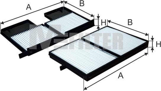 Mfilter K 9145-2 - Filter kabine www.molydon.hr