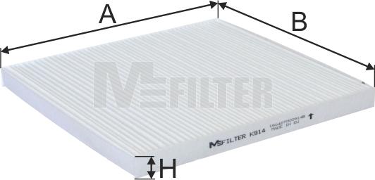 Mfilter K 914 - Filter kabine www.molydon.hr