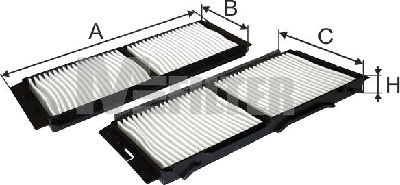 Mfilter K 9158-2 - Filter kabine www.molydon.hr