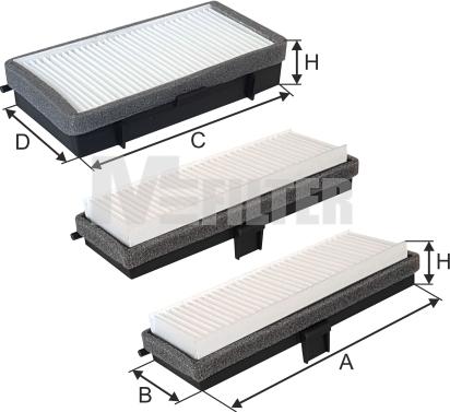 Mfilter K 9153-3 - Filter kabine www.molydon.hr