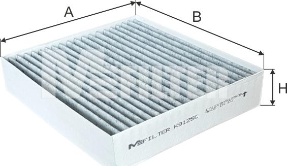 Mfilter K 9125C - Filter kabine www.molydon.hr