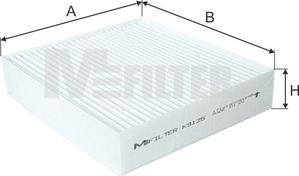 Mfilter K 9125 - Filter kabine www.molydon.hr