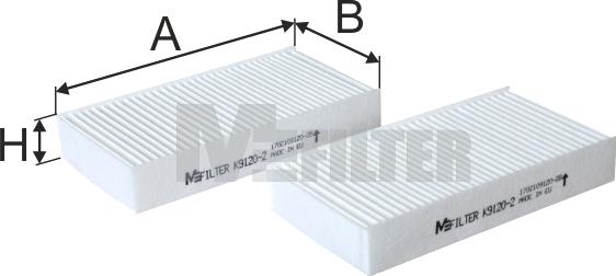 Mfilter K 9120-2 - Filter kabine www.molydon.hr