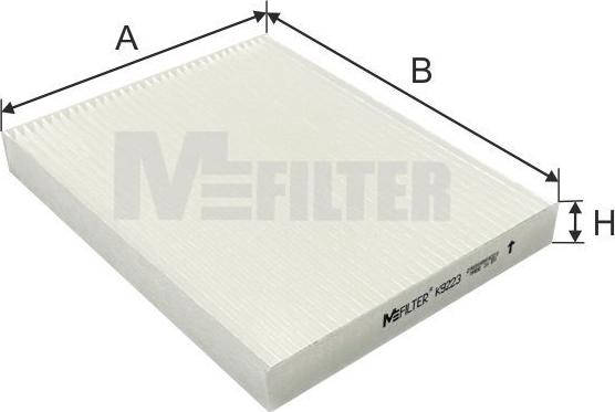 Mfilter K 9223 - Filter kabine www.molydon.hr