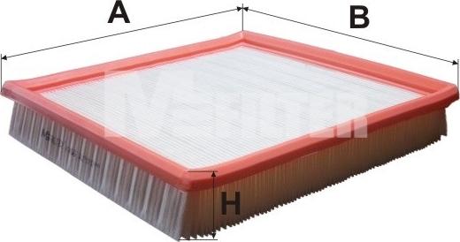 Mfilter K 456 - Filter za zrak www.molydon.hr