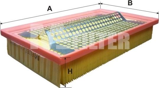 Mfilter K 161 - Filter za zrak www.molydon.hr