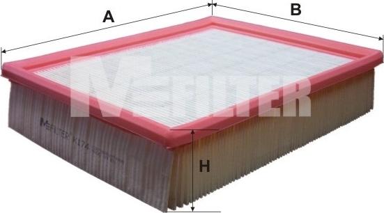 Mfilter K 174 - Filter za zrak www.molydon.hr