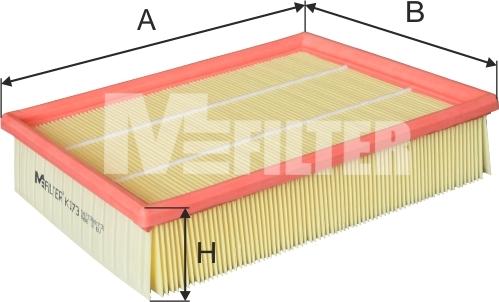 Mfilter K 173 - Filter za zrak www.molydon.hr