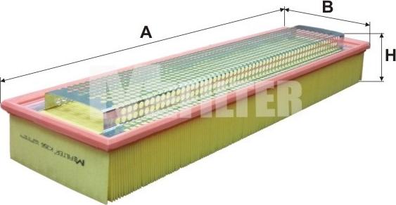 Mfilter K 356 - Filter za zrak www.molydon.hr