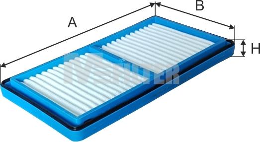 Mfilter K 2003 - Filter za zrak www.molydon.hr