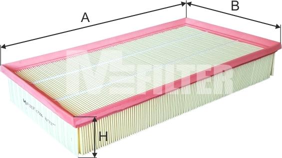 Mfilter K 7096 - Filter za zrak www.molydon.hr