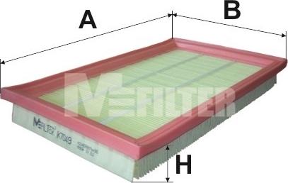 Mfilter K 7049 - Filter za zrak www.molydon.hr