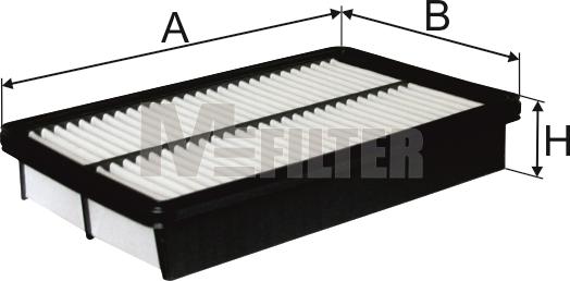 Mfilter K 7065 - Filter za zrak www.molydon.hr