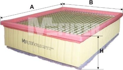 Mfilter K 7010 - Filter za zrak www.molydon.hr