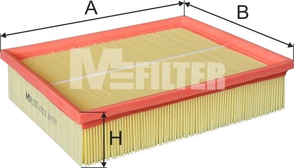 Mfilter K 7013 - Filter za zrak www.molydon.hr