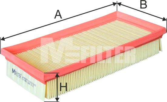 Mfilter K 7087 - Filter za zrak www.molydon.hr