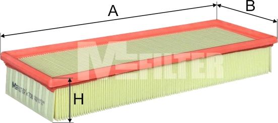 Mfilter K 708 - Filter za zrak www.molydon.hr