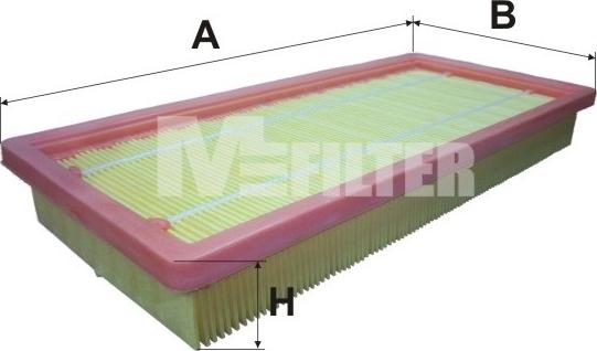 Mfilter K 7029 - Filter za zrak www.molydon.hr