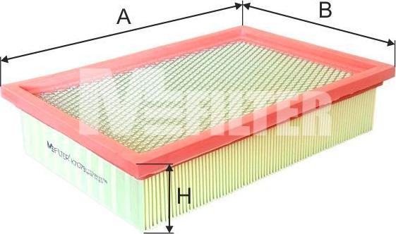 Mfilter K 7079 - Filter za zrak www.molydon.hr